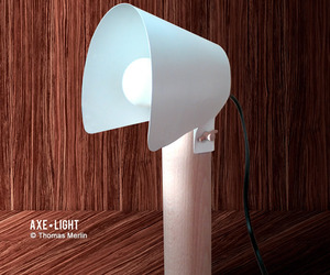 Axe Light lamp by Thomas Merlin