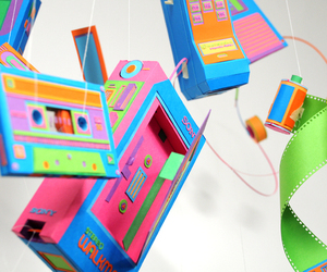 Back To Basics, Paper Craft Retro Objects