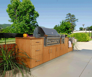 BambooClad Outdoor Kitchens from Atlantis