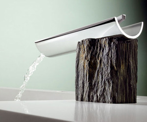 Bath-faucets-combine-modern-design-with-rustic-materials-m