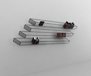 “Bias of Thoughts” – Optical Illusive Bookshelf 