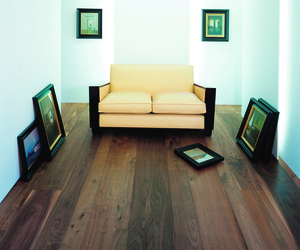 Black American Walnut Flooring by Ebony and Co