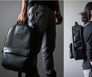 Black-leather-utility-backpack-by-killspencer-m