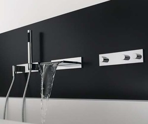 Black & White Bathroom interior