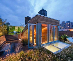 Blesso Loft Penthouse by Joel Sanders Architect in New york