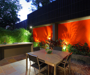 Bold-feature-wall-for-birchgrove-courtyard-design-m