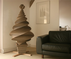Cardboard Christmas Tree