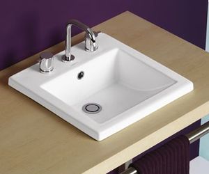 Liano by Caroma Self-Rimming Lavatory