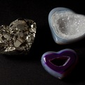 Carved-pyrite-and-agate-hearts-s