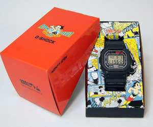 Casio Watch  Boys on Casio G Shock Watch For Astro Boy 60th Birthday   Materialicious