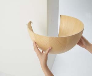 Catch Bowl Shelf By Torafo Architects