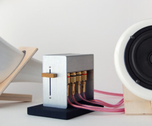 Ceramic Speakers by Joey Roth 