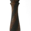 Cherry-pepper-grinder-with-scorched-textured-surface-s