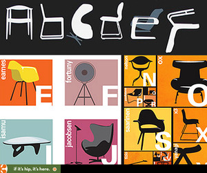 Classic-modern-chair-alphabets-by-two-different-artists-m