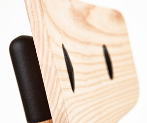 Clip Wooden Chair by De Vorm 