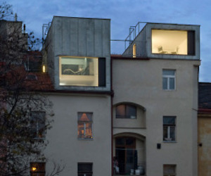 Containers on Rooftops by HSH Architekti