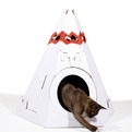 Corrugated-cardboard-teepee-s