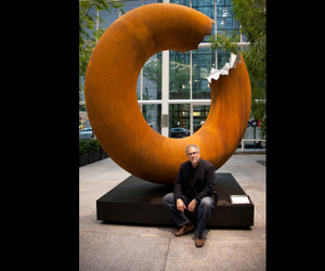 Cutting-edge sculptures on Madison Avenue.