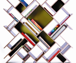 Diagonal Quad Shelving Unit