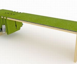 Double-Dip Bench by Fishtnk