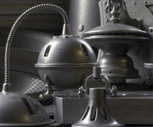 Eleek, Inc.: lighting, sinks, tile and hardware from recycled aluminum and bronze