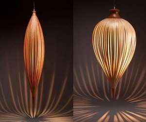 Elegant Lighting: Pendants Plumb Lamp by Peter Pierobon