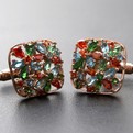 Emerald-flora-silver-cufflinks-s