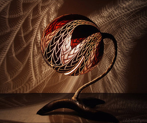 Exotic-gourd-lamps-by-calabarte-m