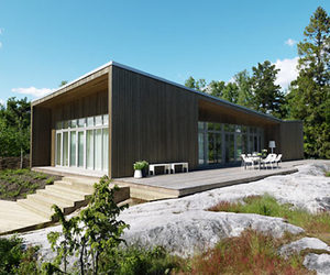 Folded Roof House in Sweden by Claesson Koivisto Rune