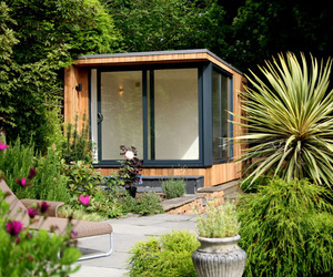 Garden room with attached store from Roomworks