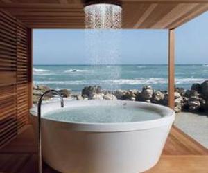 Geo 180 Shower and Tub from KOS