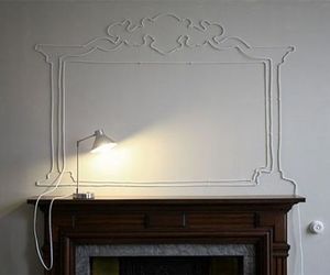 Creative Cable Drawings Conceal Messy Cords