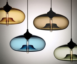 Hand Blown Pendant Lights by Niche Modern
