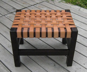 Handcrafted-woven-leather-and-wood-frame-ottoman-m