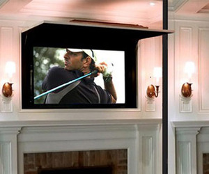 Hide Flat TV Behind Favourite Artwork: TV CoverUp