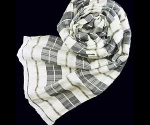 Highland-charcoal-check-scarf-m