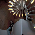 Highly-original-spiraling-staircase-with-integrated-lighting-s