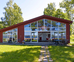 Inspiring villa overlooking Lake Vidöstern