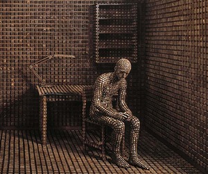 Installation of 30,000 Wooden Blocks, Balls and Slats