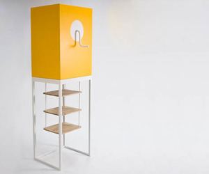 “Jack in the Box” Shelves by Niclas Andersson