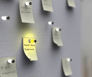 Light Up Memo Note Timer Pins by Kim Sung Min