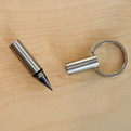 Metal-inkless-pen-key-ring-s