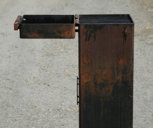 Mike Buckley's 12x12x36 CorTen Barbecue / Firepit
