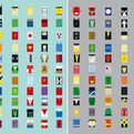 Minimalism-heroes-and-villains-posters-s
