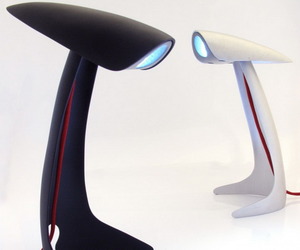 Modern aluminum lamp