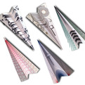 Modern-paper-planes-for-wallpaper-magazine-s