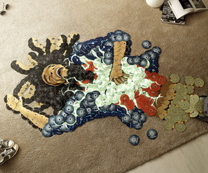Mosaics-of-rock-icons-using-their-cds-m