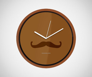 Mustache-wall-clock-by-kikkerland-m