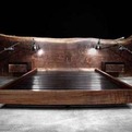 Natural-claro-walnut-bed-frame-with-solid-wood-construction-s
