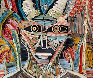 Paper and Newspaper Sculptures by Nick Georgiou